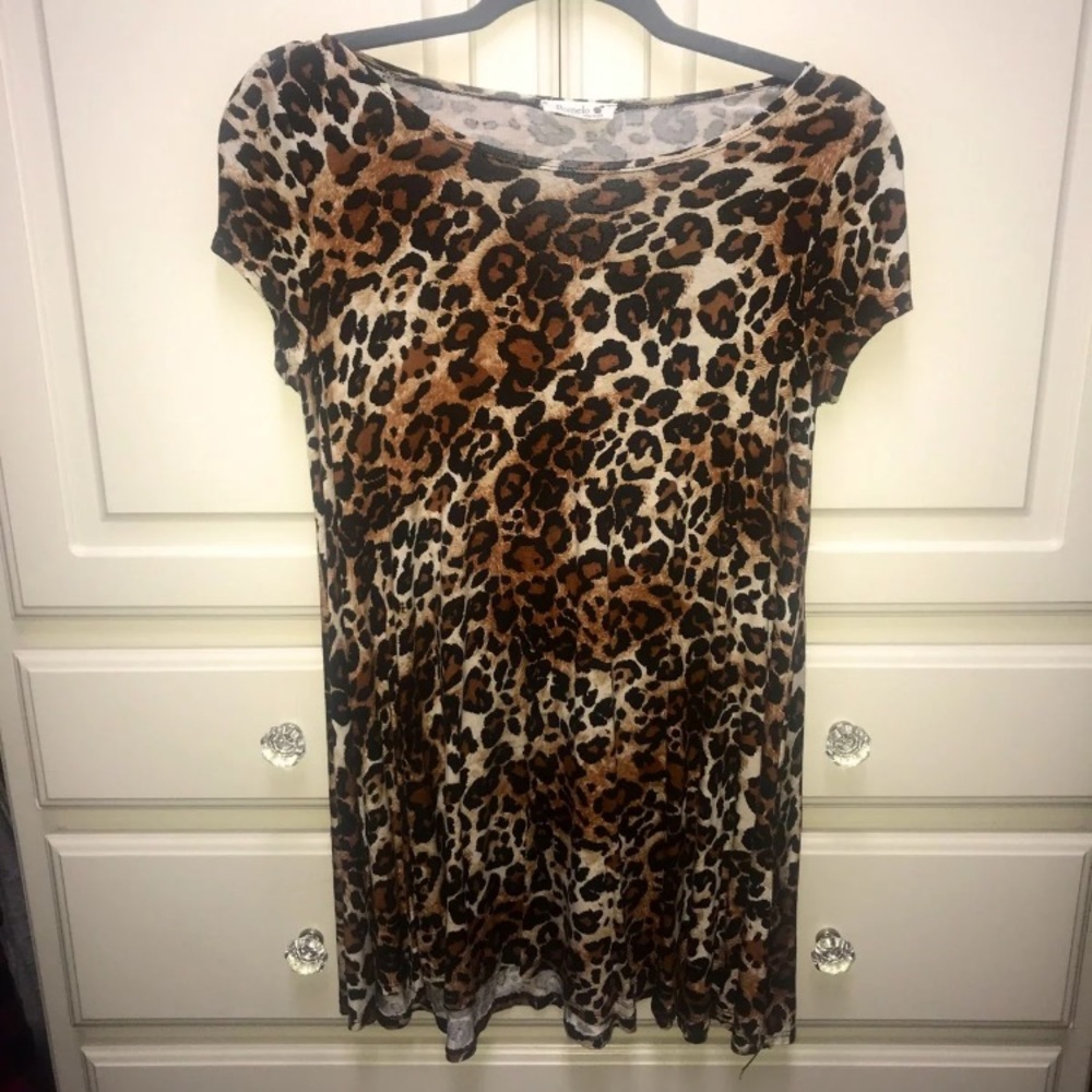 Cheetah dress or oversized shirt!!